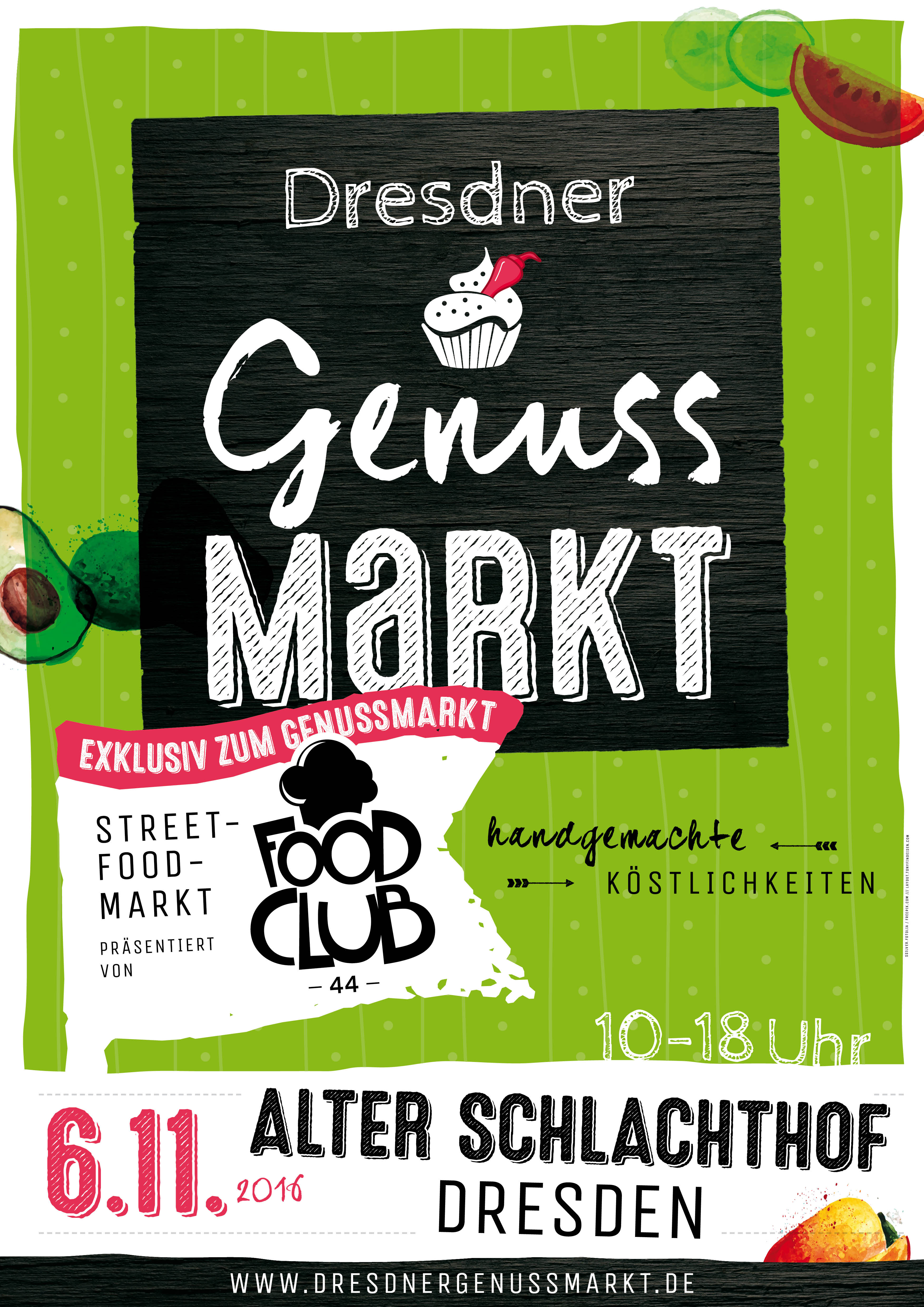 A1_genussmarkt+foodclub_061116_vorankuendiger